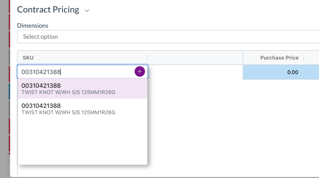 Contract pricing with the stock code editor