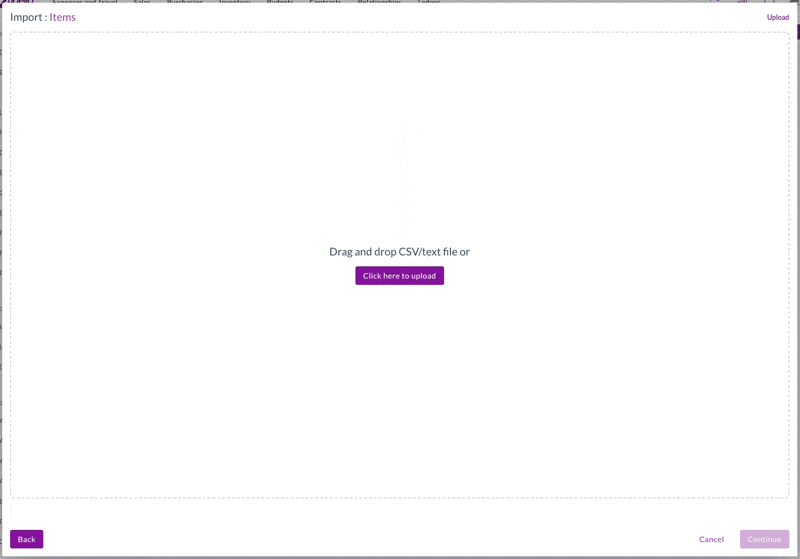 Upload file
