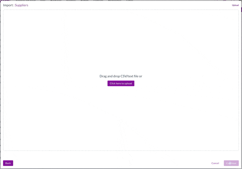 Upload file